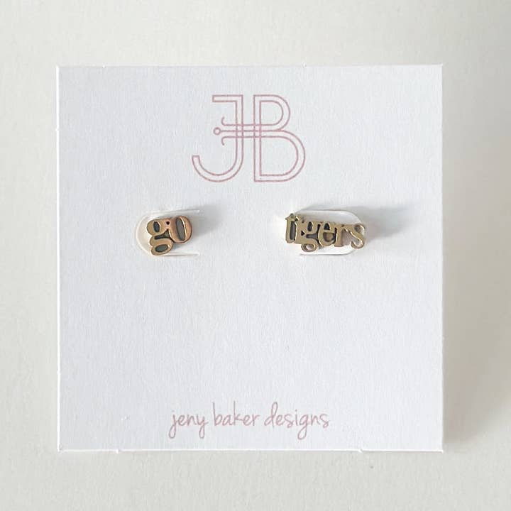 Jeny Baker Designs - Wholesale Stud/Post Earrings - Chant Studs12