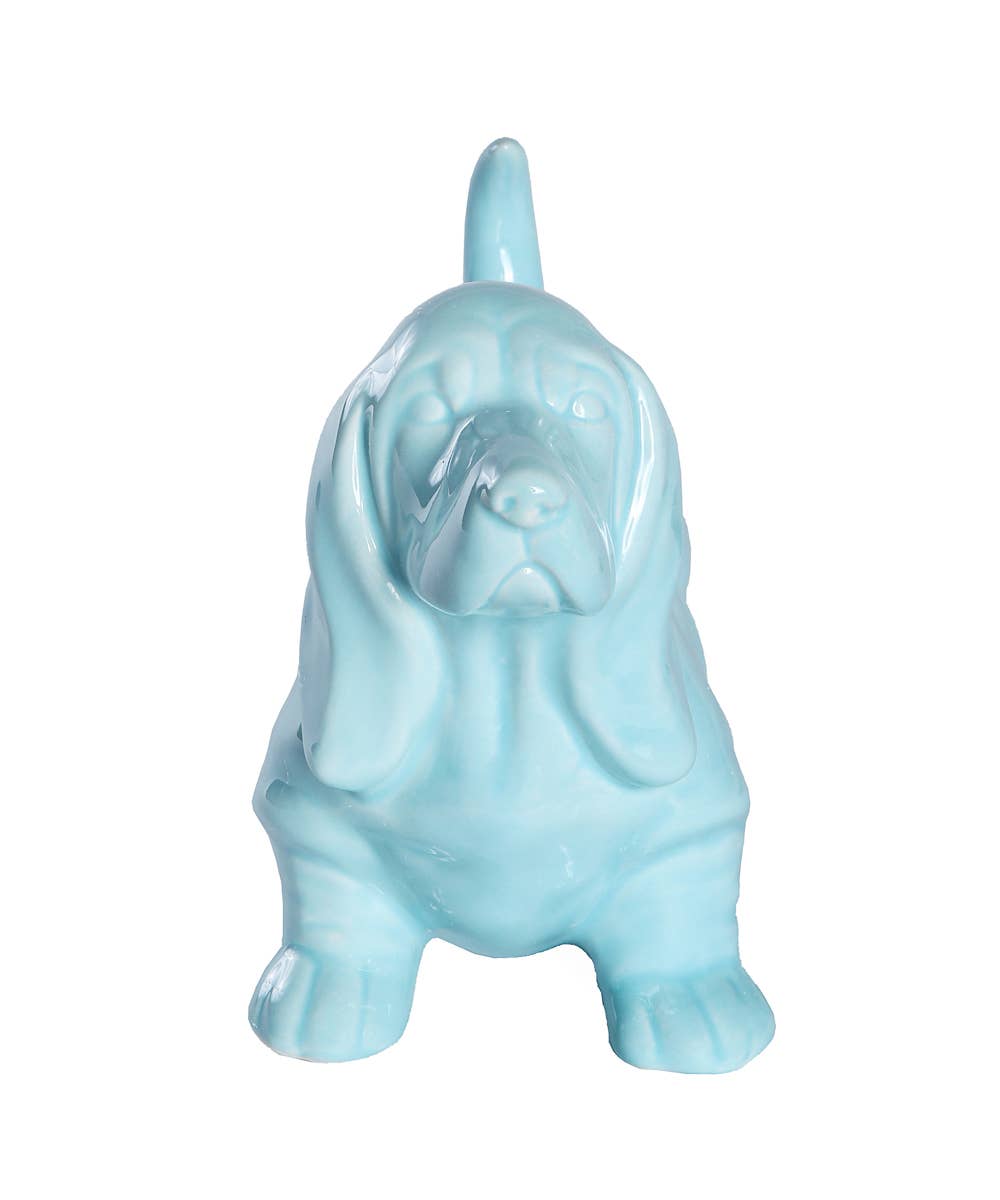 NAYOTHECORGI – Großhandel Dekofigur – Stehende Basset Hound Keramikstatue4