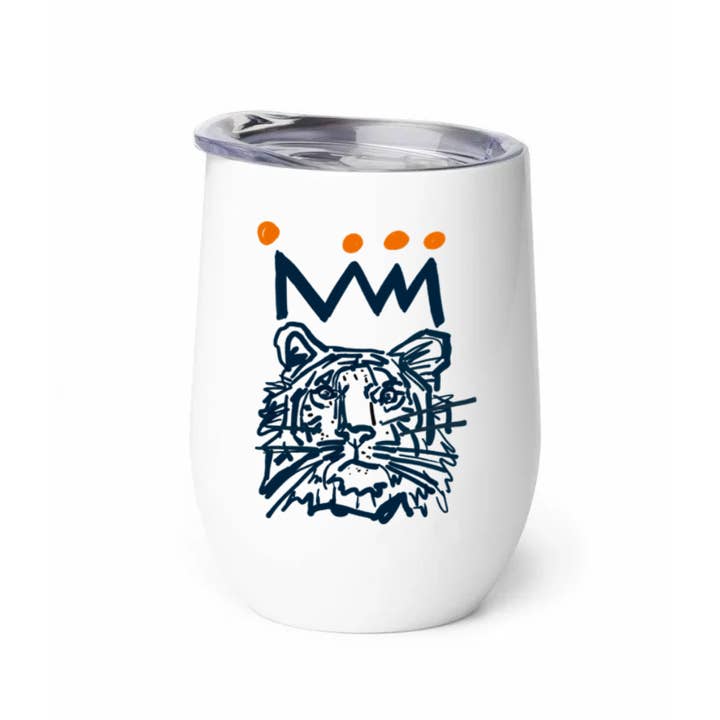 The Navy x Orange Tiger 12 oz. Tumbler for wholesale by Stadium Shoppe & Co
