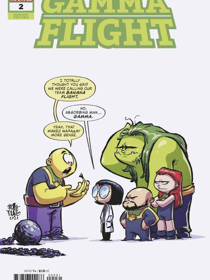 GAMMA FLIGHT #2 (OF 5) SKOTTIE YOUNG VAR (07/21/2021) for wholesale by Unknown Comics