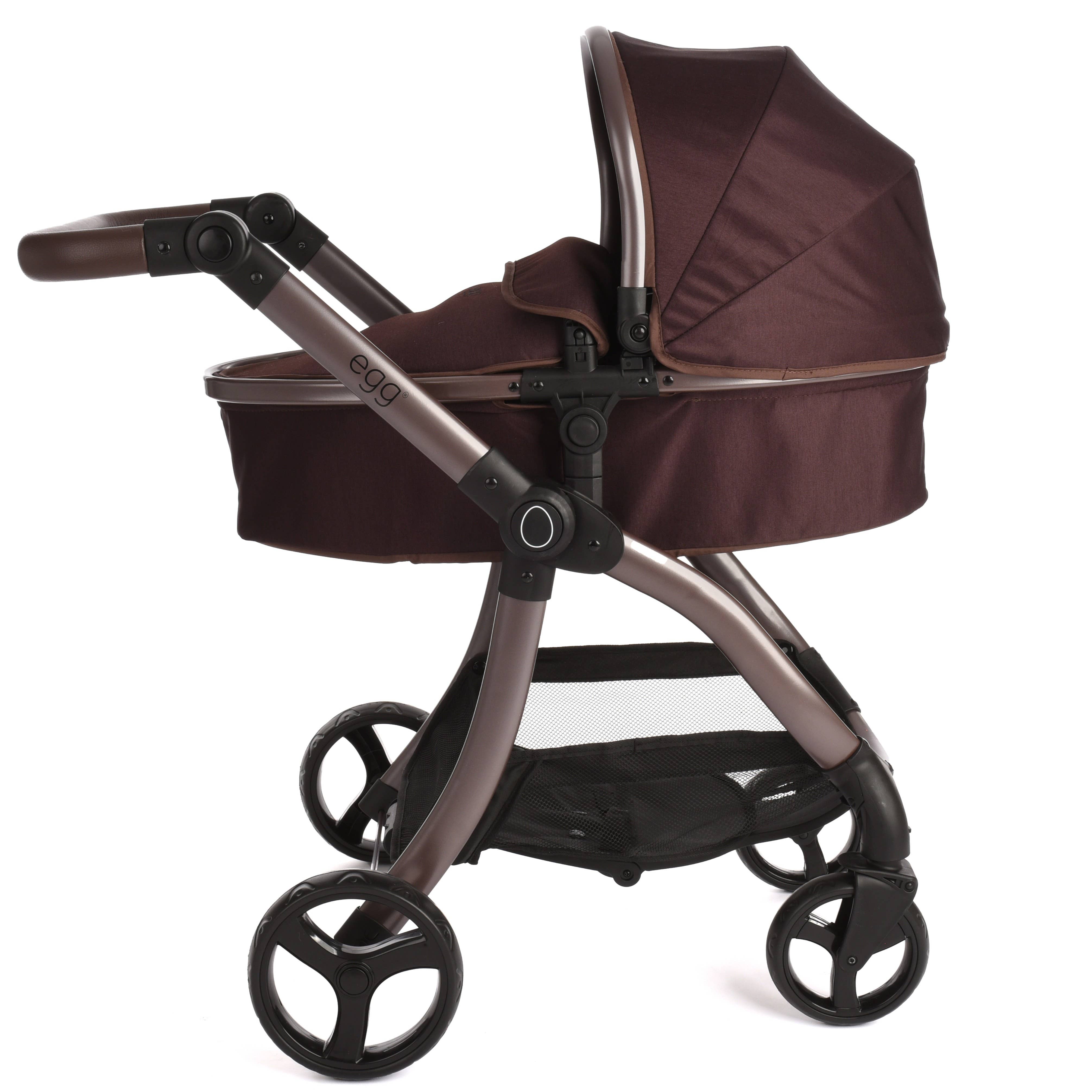 Roma – wholesale Doll pram – Kids – egg® Dolls Pram - Mulberry1