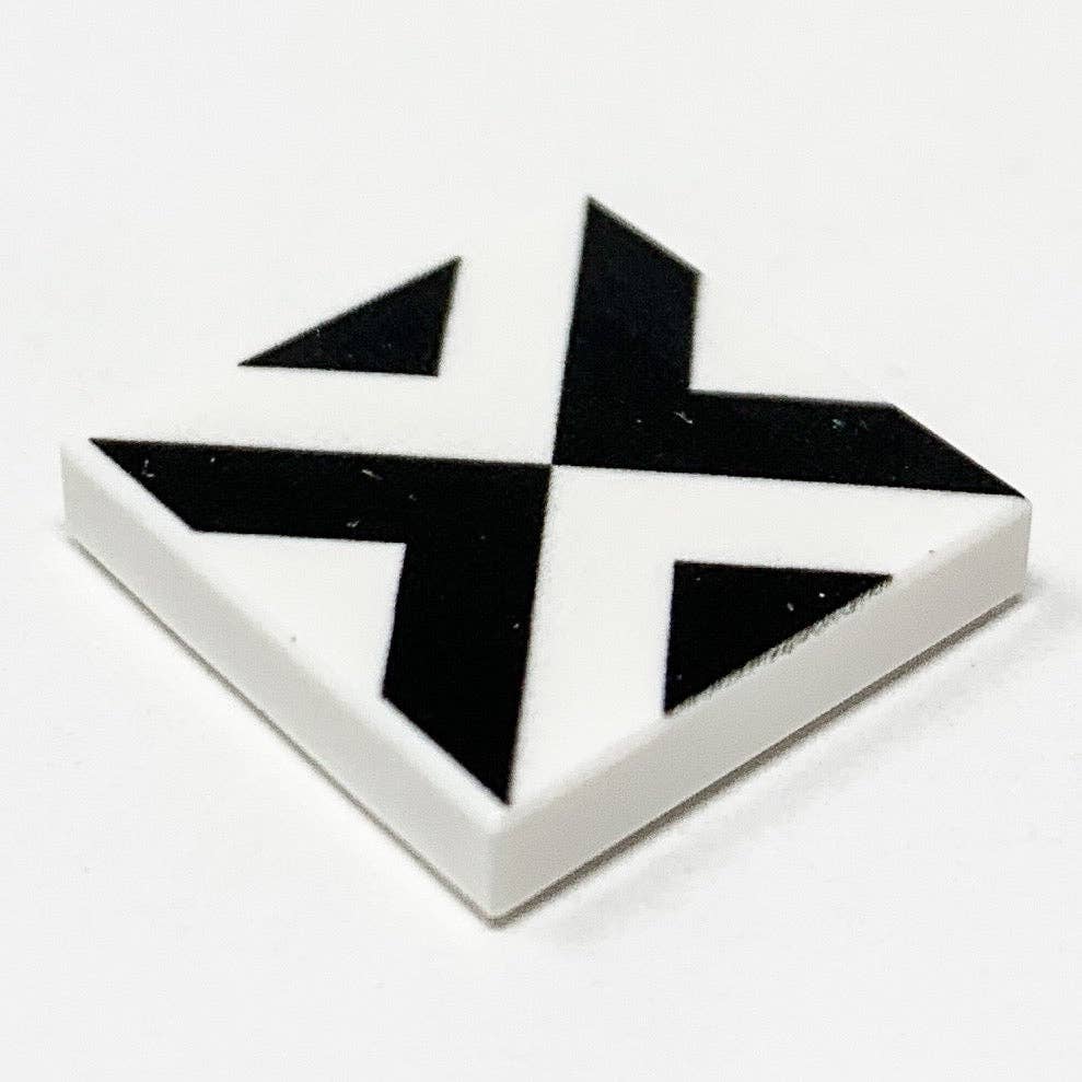 B3 Customs - Wholesale Wall Tile - Black & White Kitchen / Diner Flooring - B3 Customs® Printed 2x2 Tile0