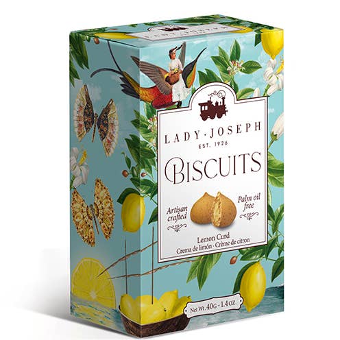Lady Joseph - Wholesale Cookie - Mini lemon curd cookie (lemon snack) 40g