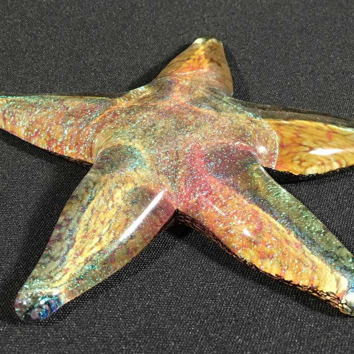 Sorbet Dichro Seestern für den Großhandel von Gibbons Glass