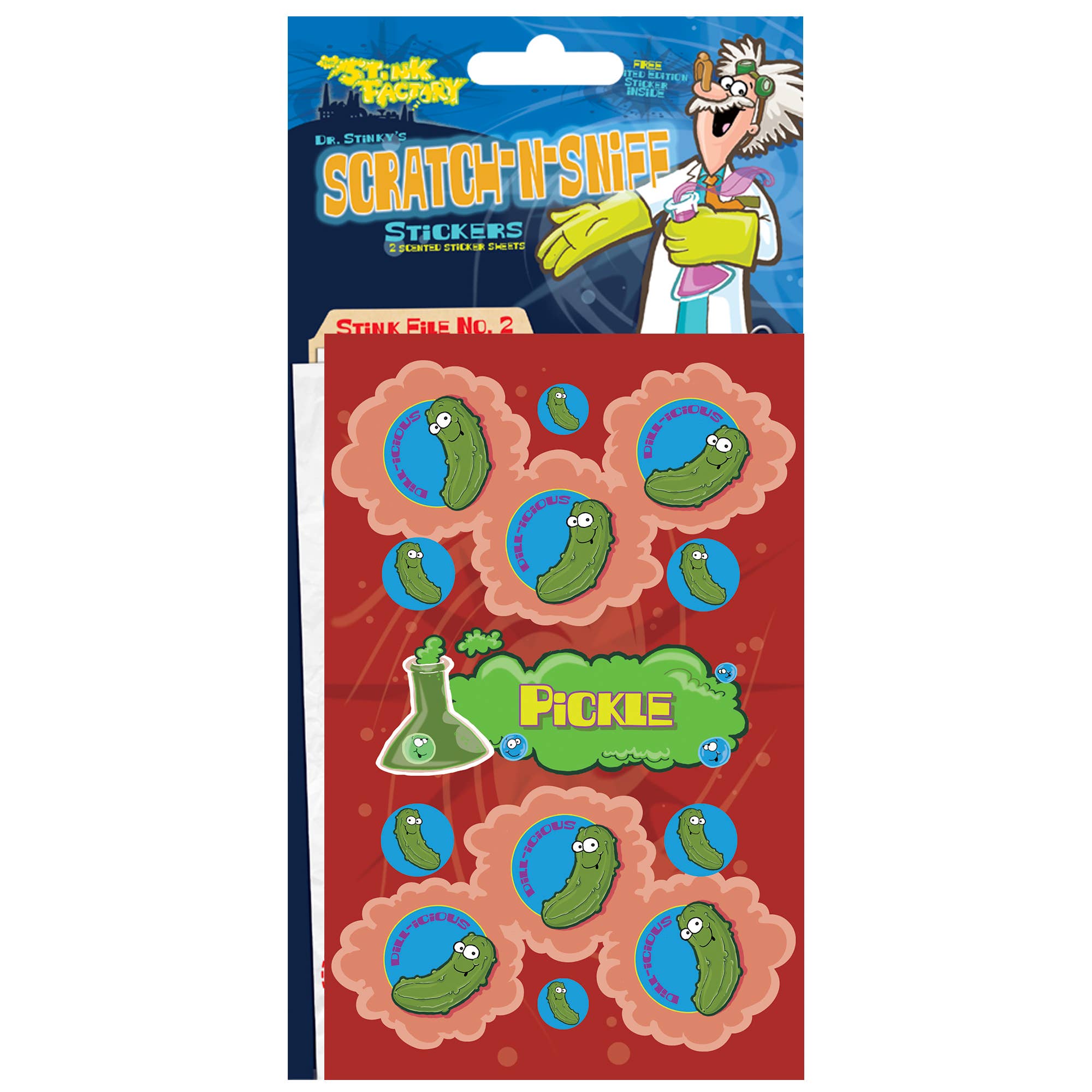 JFL Enterprises - Wholesale Sticker - Kids & Baby - Pickle Scratch-N Sniff Sticker0