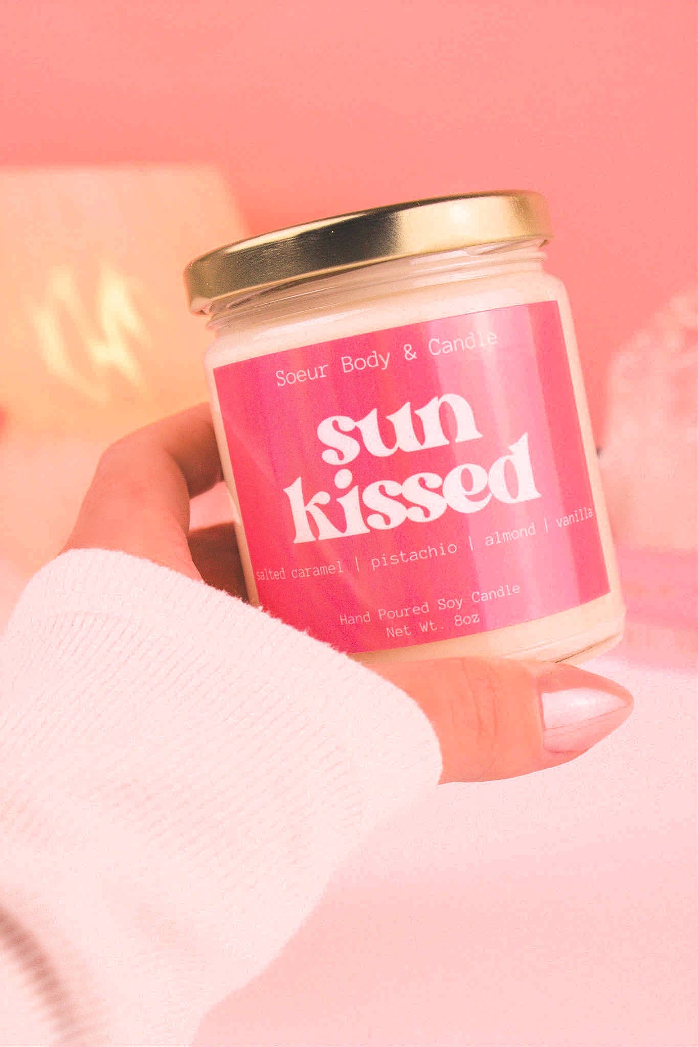 Soeur Body and Candle - Vendita all'ingrosso Candela in vasetto - Candela di soia baciata dal sole2