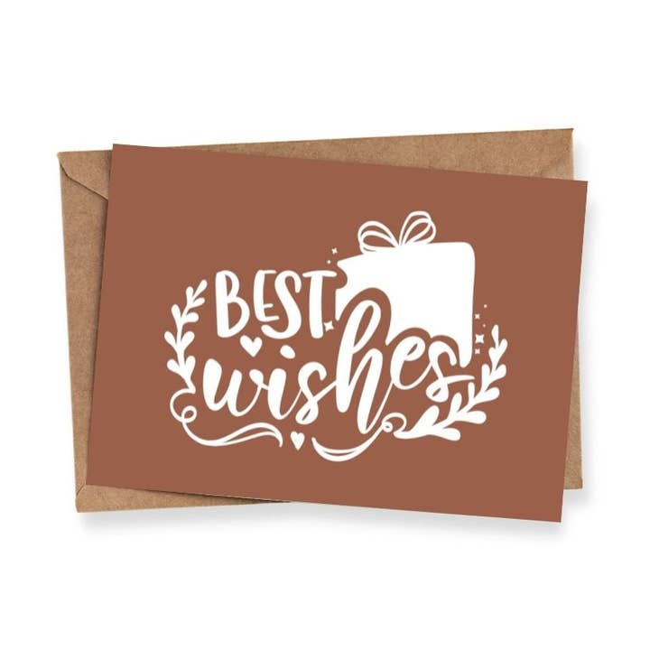 Best Wishes Greeting Cards for wholesale by Aire Avenue