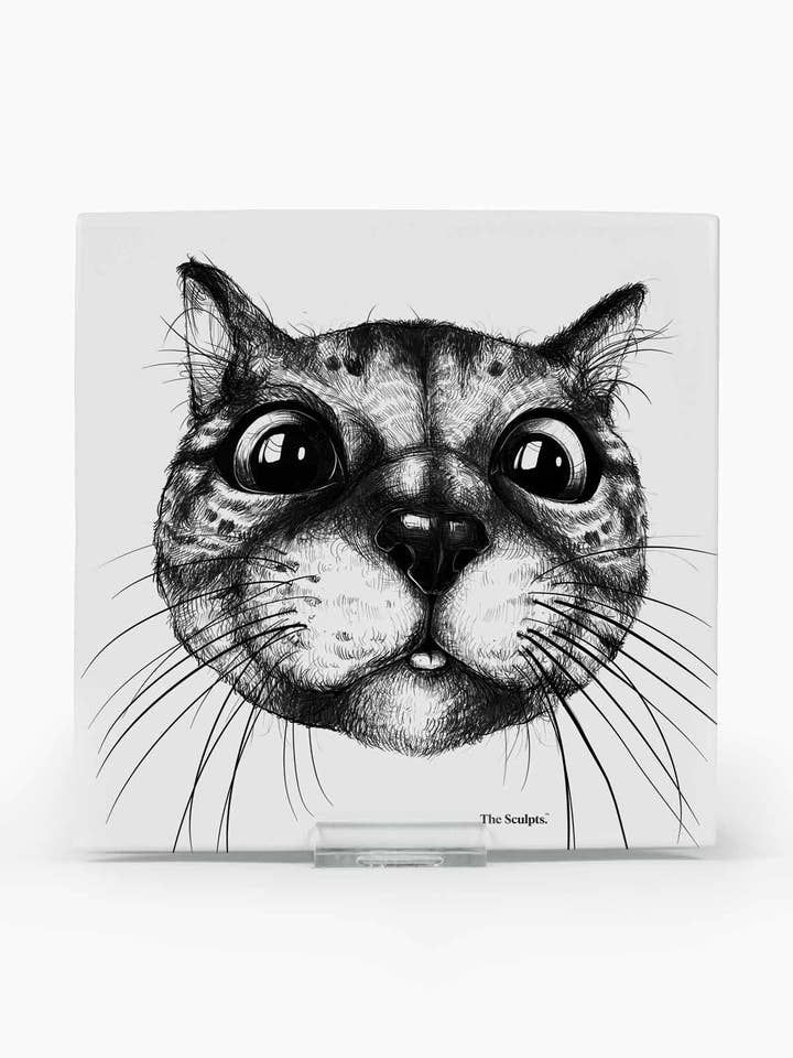 Katzen-Kachel für den Großhandel von The Sculpts