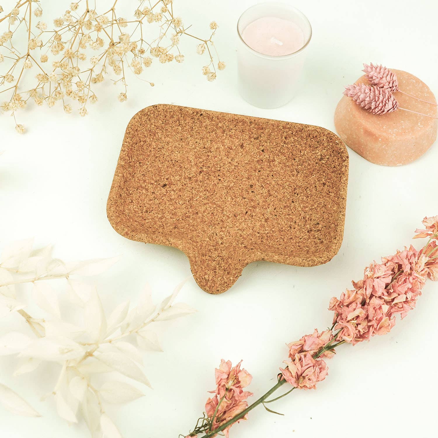 FRENCH TENDANCE - Wholesale Bath Soap Dish - Cork soap holder - Feel Natural1