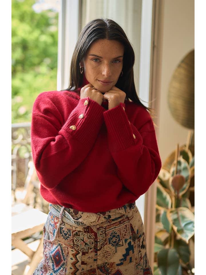 Calie Paris - Wholesale Knit Sweater - Women's - MAGNOLIA Sweater6