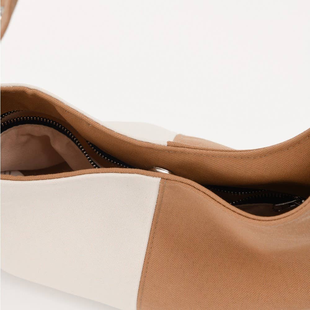 Reliée Studio - Vente Sac à bandoulière – femme - Sac asymétrique bicolore Simona13