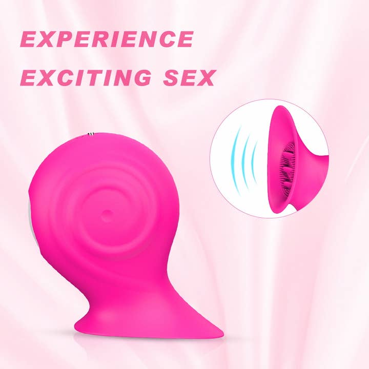 Seductive Boudoir - Wholesale Sex Toy - Snail Tongue Sucking and Licking Mini Vibrator Sex Toys