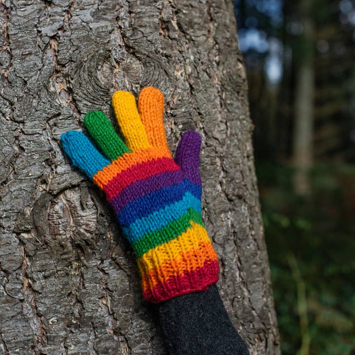 Siesta – wholesale Gloves – Unisex – Rainbow Gloves2