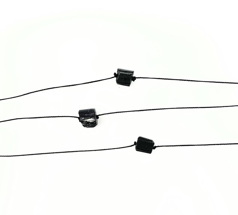 Merelani Designs - Wholesale Pendant/Charm Necklace - Raw Black Tourmaline Necklace3