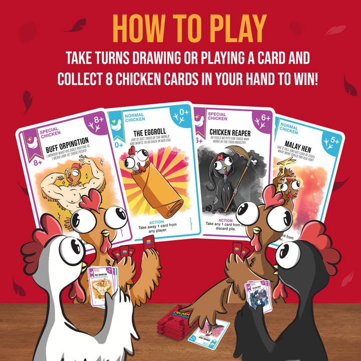 QMDirect - Wholesale Card Game - Chicken Challengers7