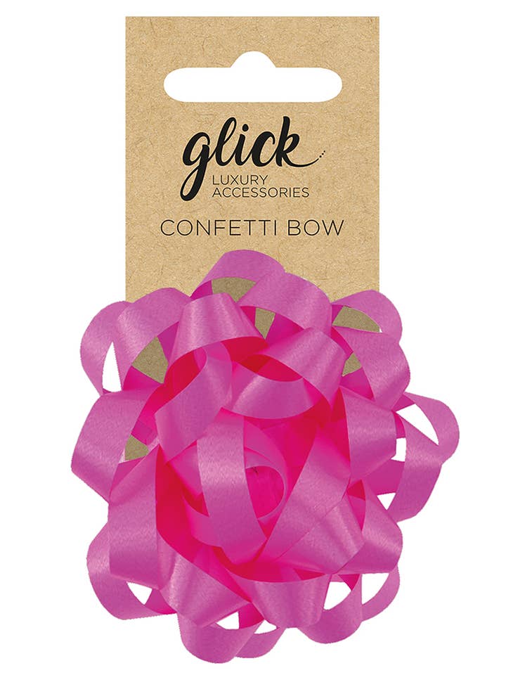 Konfettiband för presentinslagning i hetrosa för wholesale av Glick