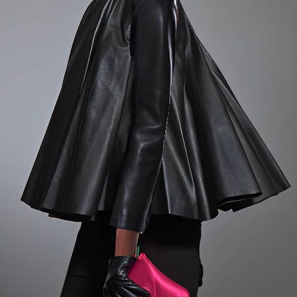 A-Line Long Sleeves Pleated Solid Color High Neck Blouses&Shirts Tops for wholesale by FurDecoration