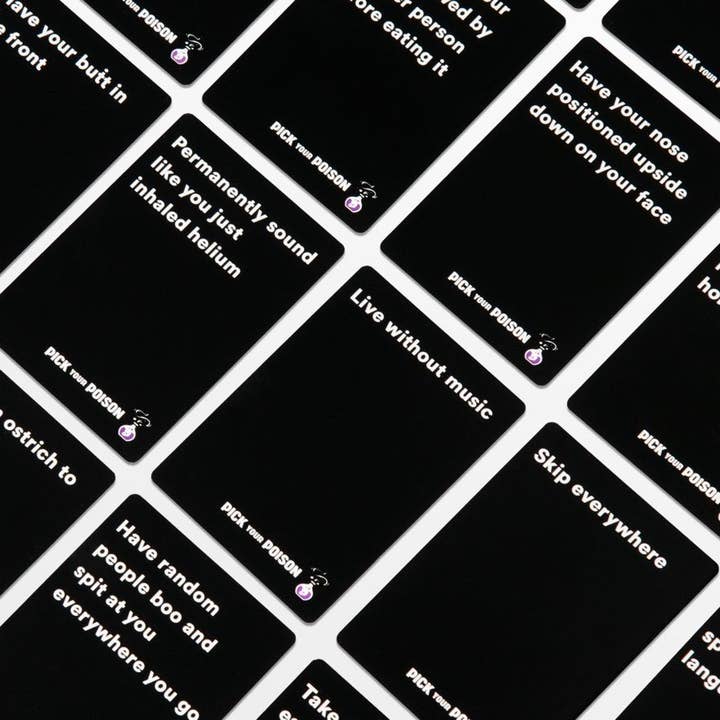 Dyce Games - Wholesale Card Game - PICK YOUR POISON | ON-THE-GO EDITION: Tuck Box Family Game5