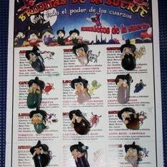 El Alquimista - Wholesale Meditation Supplies - Cardboard with witches x 12 for hanging