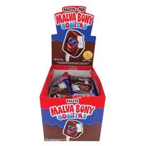 L&F Universal Goods - Venta al por mayor Piruletas - De La Rosa Malva Bony Gomitas Pop 10/1,58OZ0