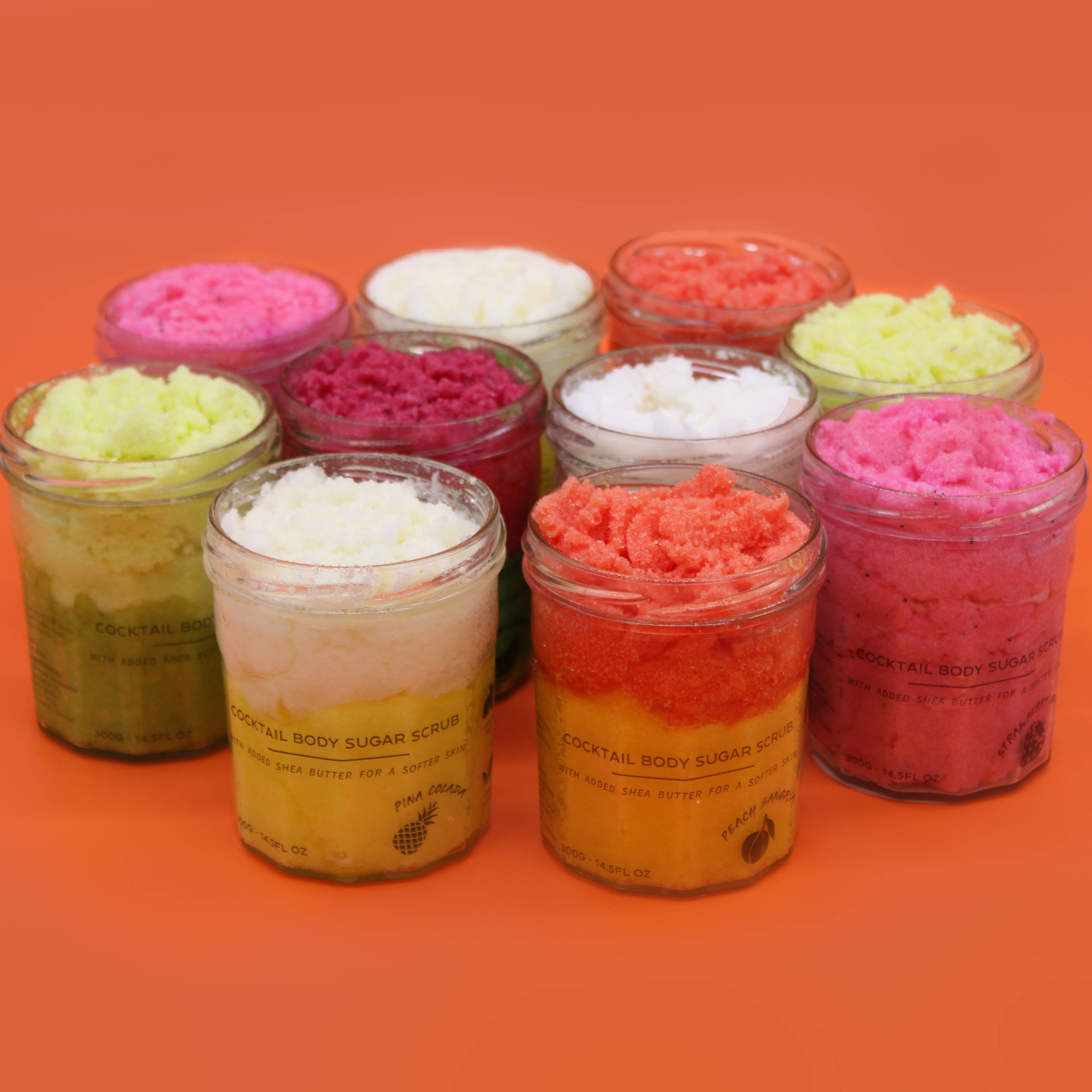 AWGifts Europe - Wholesale Body Scrub/Exfoliant - 3xFragranced Sugar Body Scrub - Pinacolada4