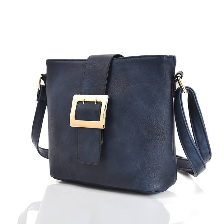 Belle Trading Ltd - Venta al por mayor Bandolera - Mujer - Bolso bandolera Janella con hebilla cuadrada2