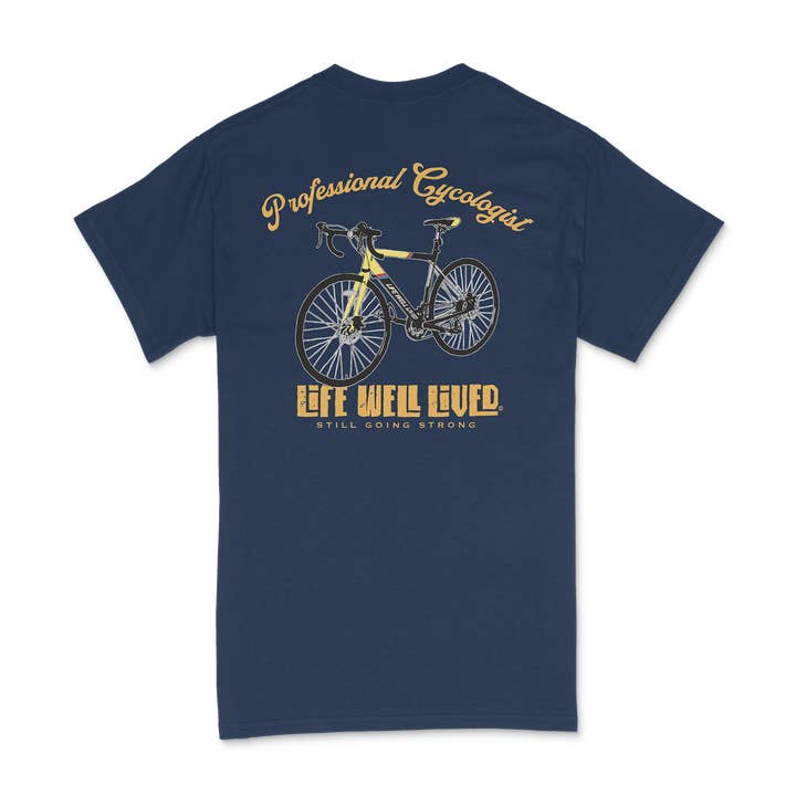 Professional Cycologist T-Shirt for wholesale by Life Well Lived