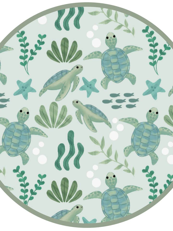 Emerson and Friends - Wholesale Sleepwear Bottom - Kids - Save the Sea Turtles Bamboo Kids Pajamas 5