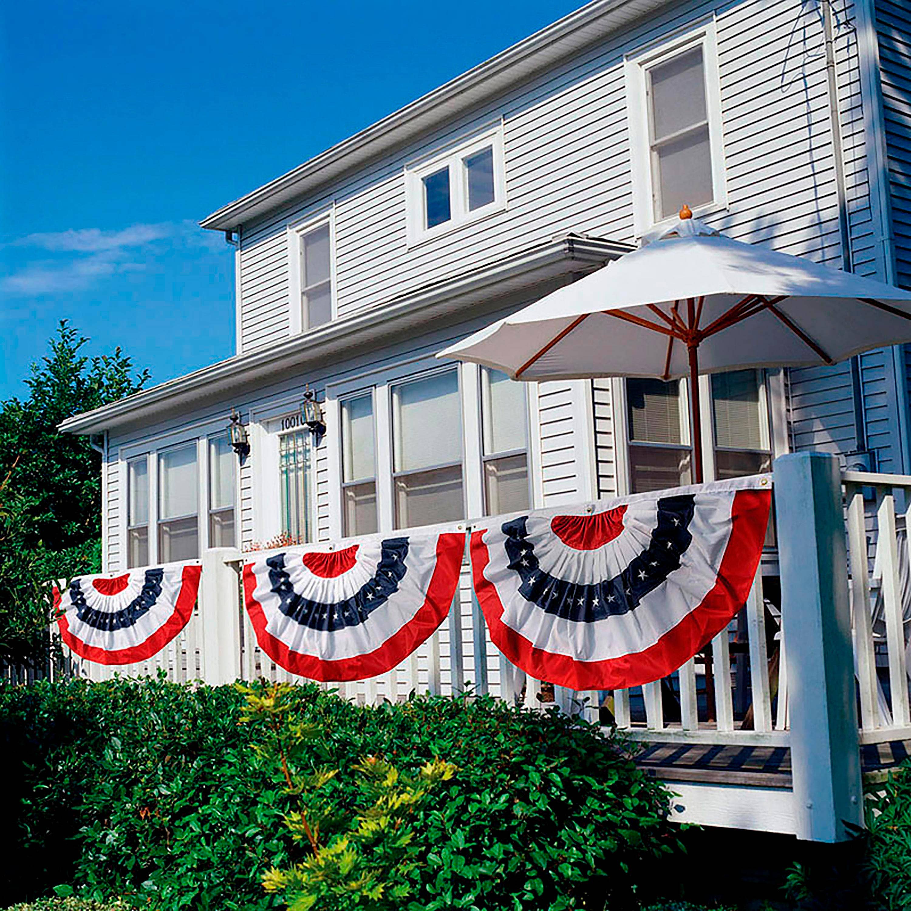 Evergreen Enterprises - Wholesale Bunting/Garland - Patriotic Bunting, Medium1