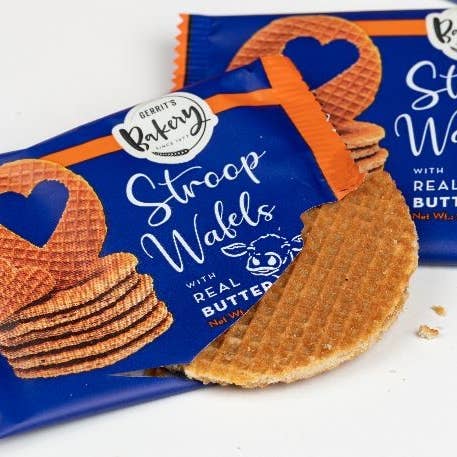Dulcefina Chocolate and Sweets - Wholesale Cookie - Duch Stroopwafels W. Real Butter - Display 28 x 1.13oz