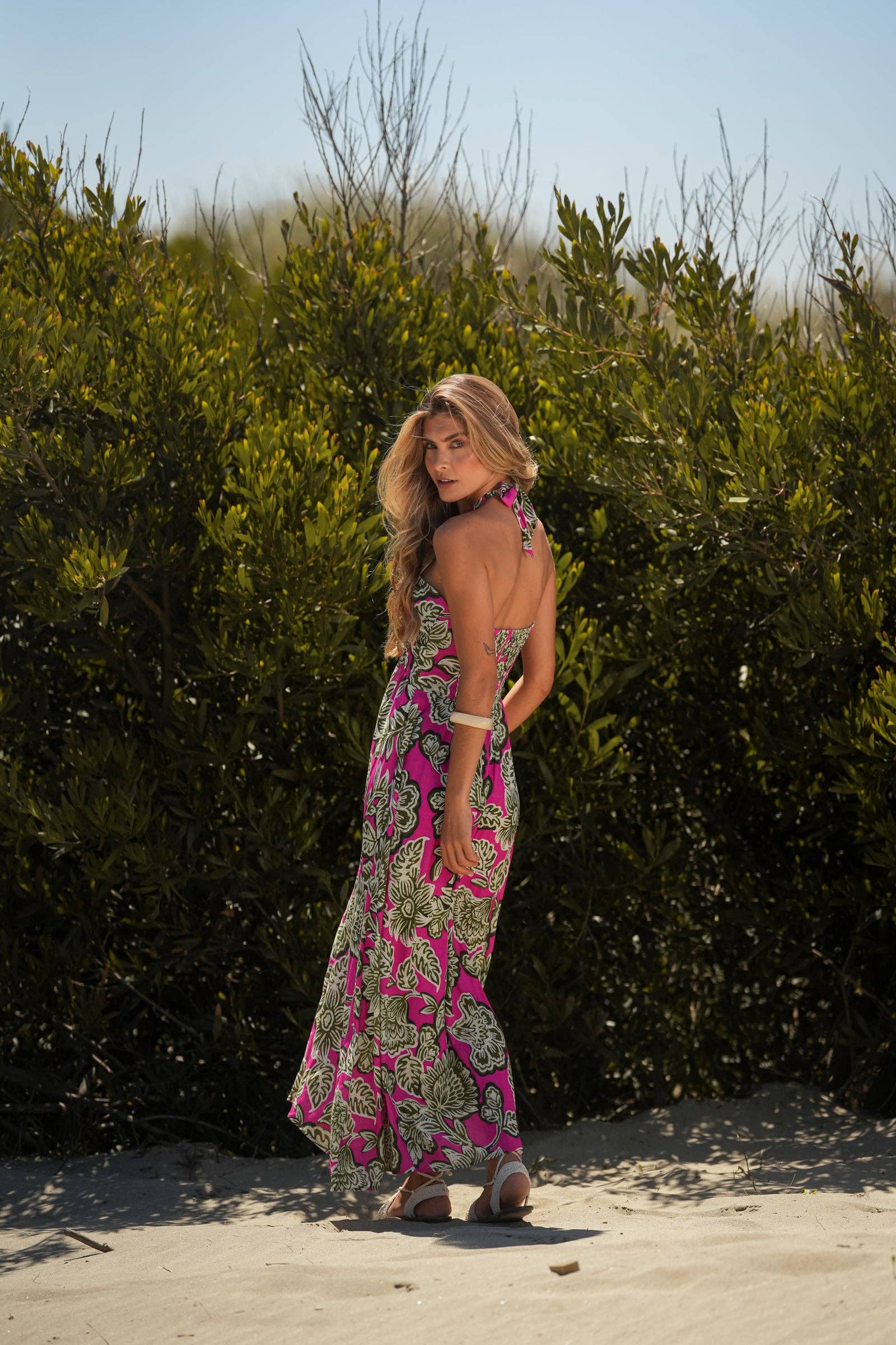 GUIMANOS - Wholesale Dress - Women's - Printed Strap Dress2