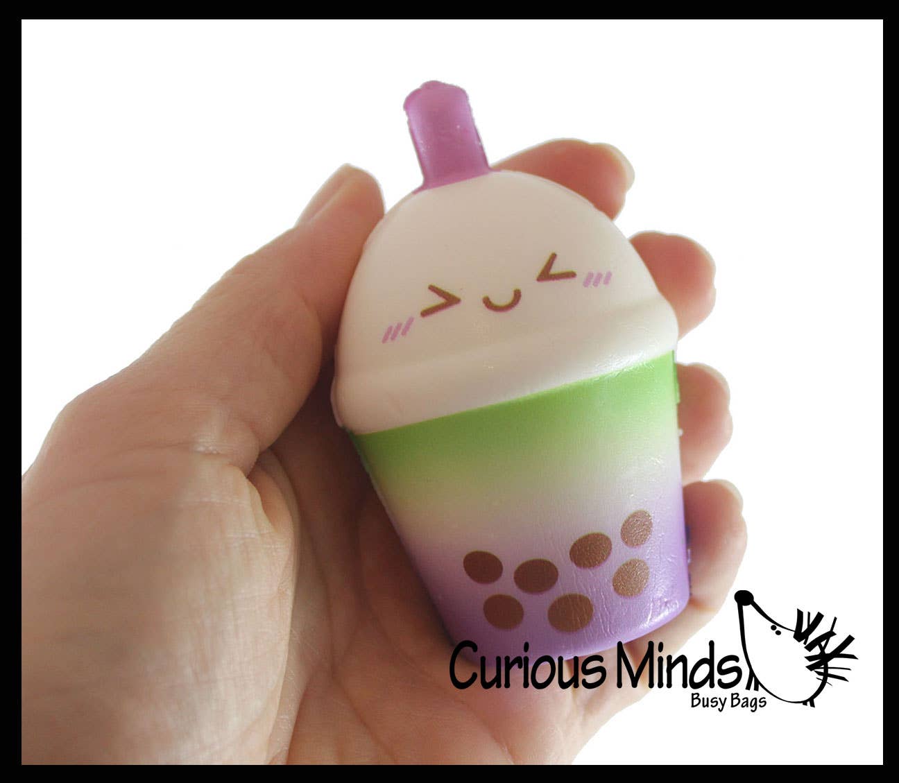 Curious Minds Toys - Wholesale Squishy Toy - Kids & Baby - 1 Bubble Tea Drink Slow Rise Squishy Toys - Memory Foam Par3