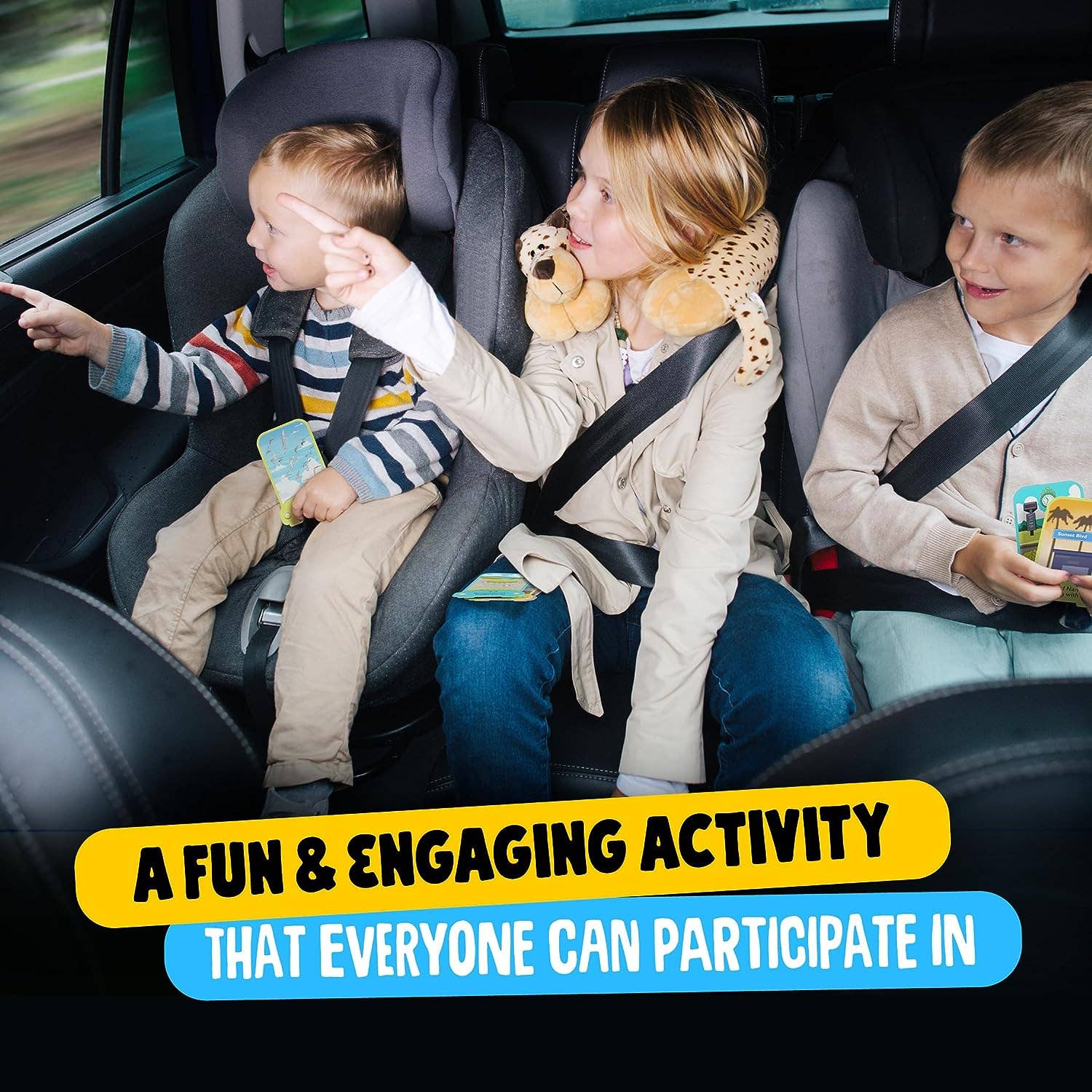 Dan&Darci - Vente Jeux de cartes - Jeu de cartes Road Rally Travel Scavenger Hunt pour enfants6