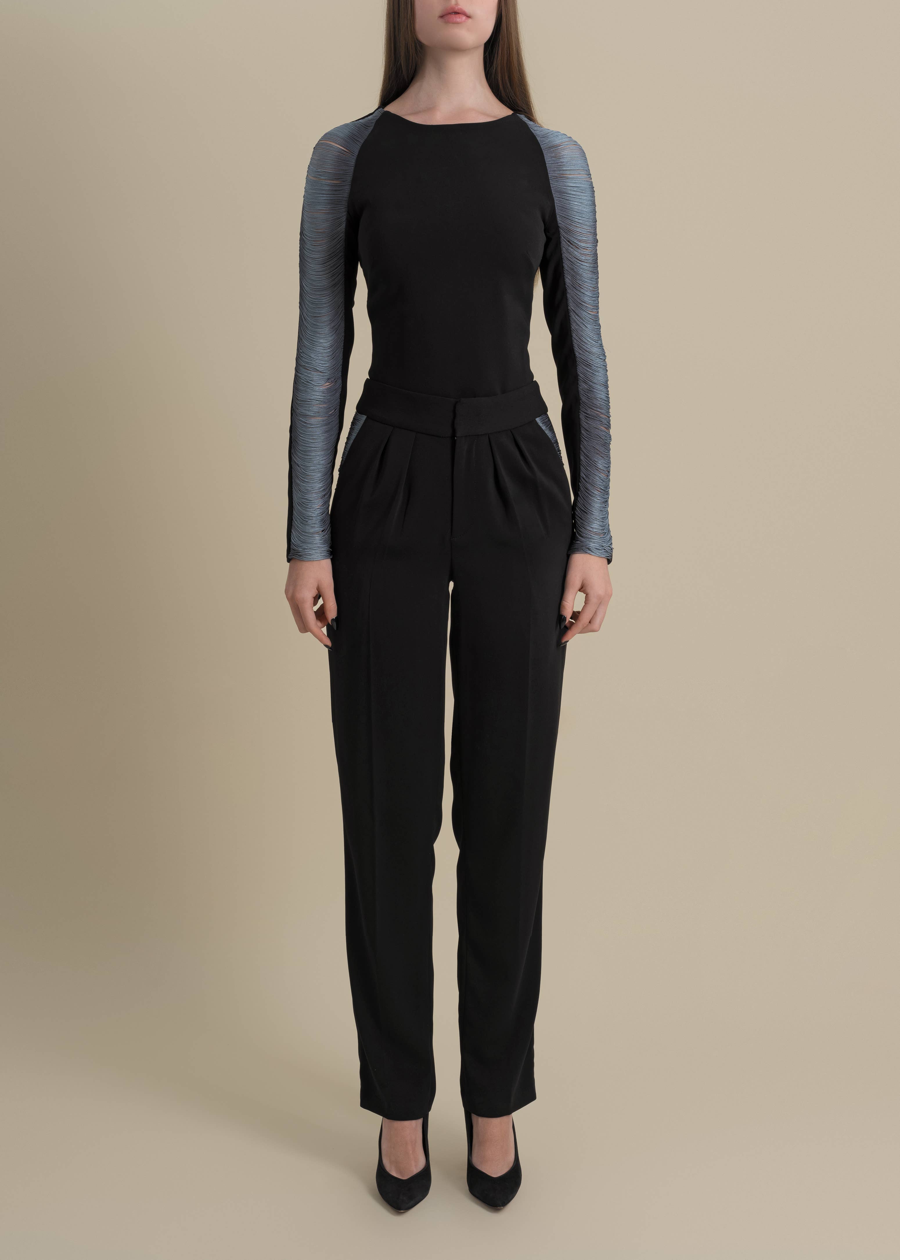 Medusa Top in Blue Smoke for wholesale on Faire10