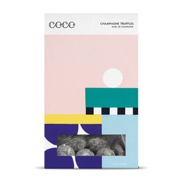 COCO Chocolatier - Vendita all'ingrosso Confezioni di cioccolatini - Tartufi Marc de Champagne