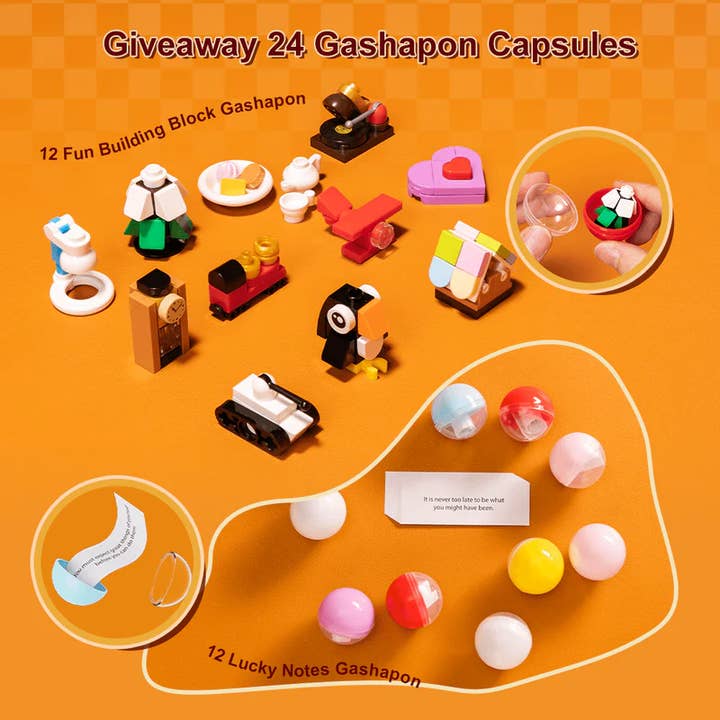 Pantasy/Puremind - Wholesale Building Set - Kids - Retro Gumball Machine