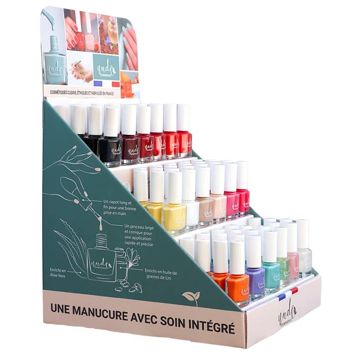 Nude experience - Wholesale Retailer Display - Beauty & Wellness - Nail Polish Display1