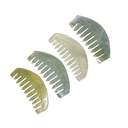 Gemsthetics - Wholesale Hair Brush/Comb - Jade Crystal Comb - Rounded1