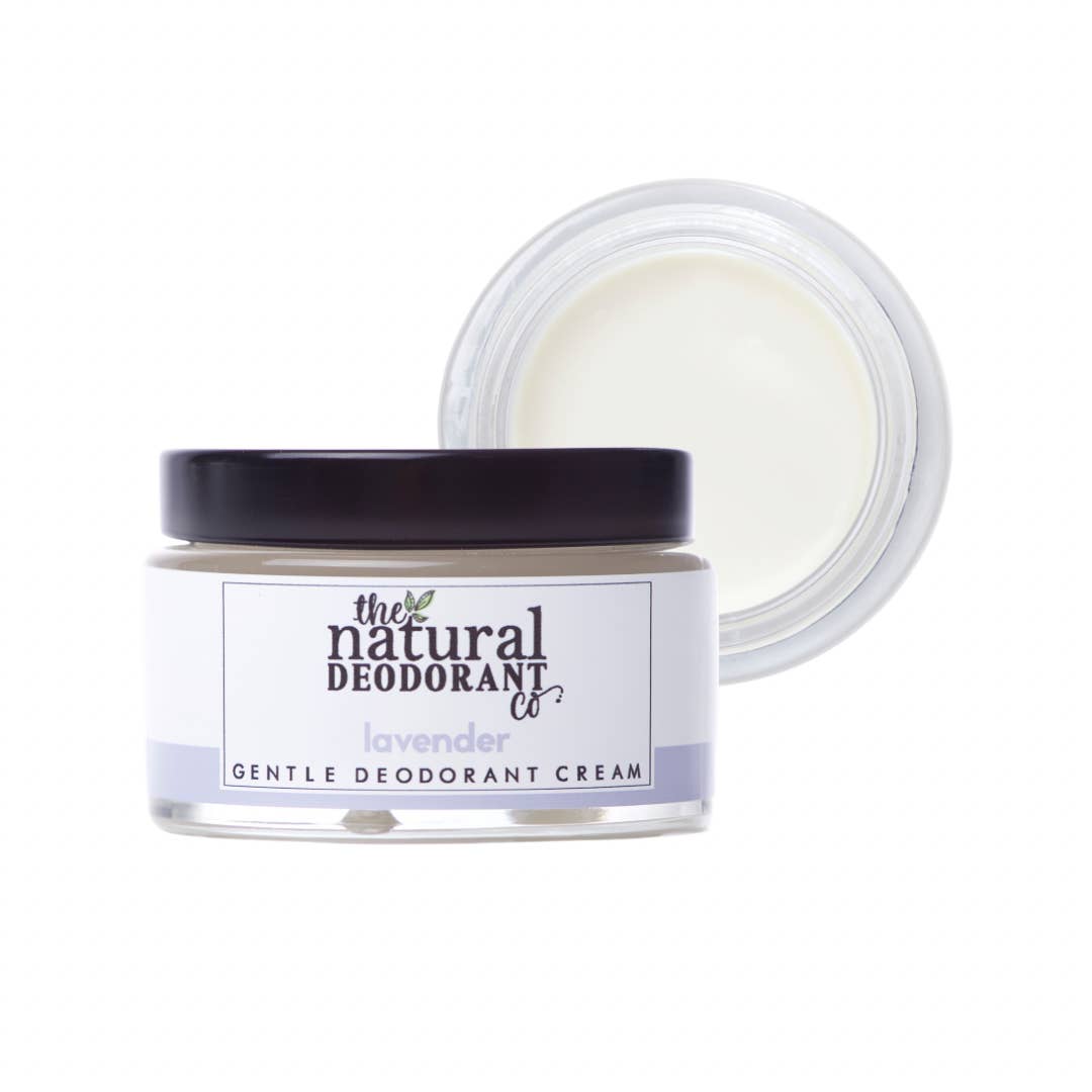 The Natural Deodorant Co. - Venta al por mayor Desodorante - Mujer - Crema Desodorante Suave Lavanda 55 g