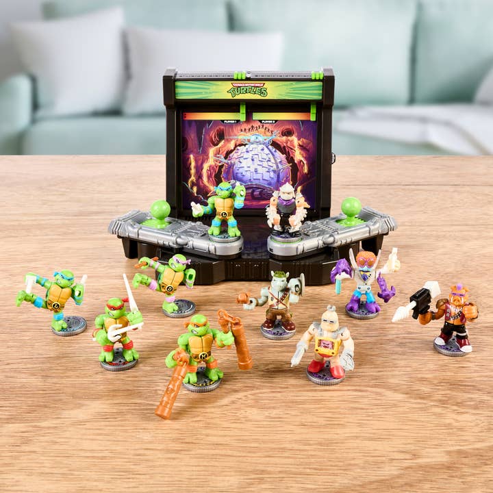 Toysmith - Wholesale Toy Set - Kids - Moose Toys Akedo Teenage Mutant Ninja Turtles Versus Pack10