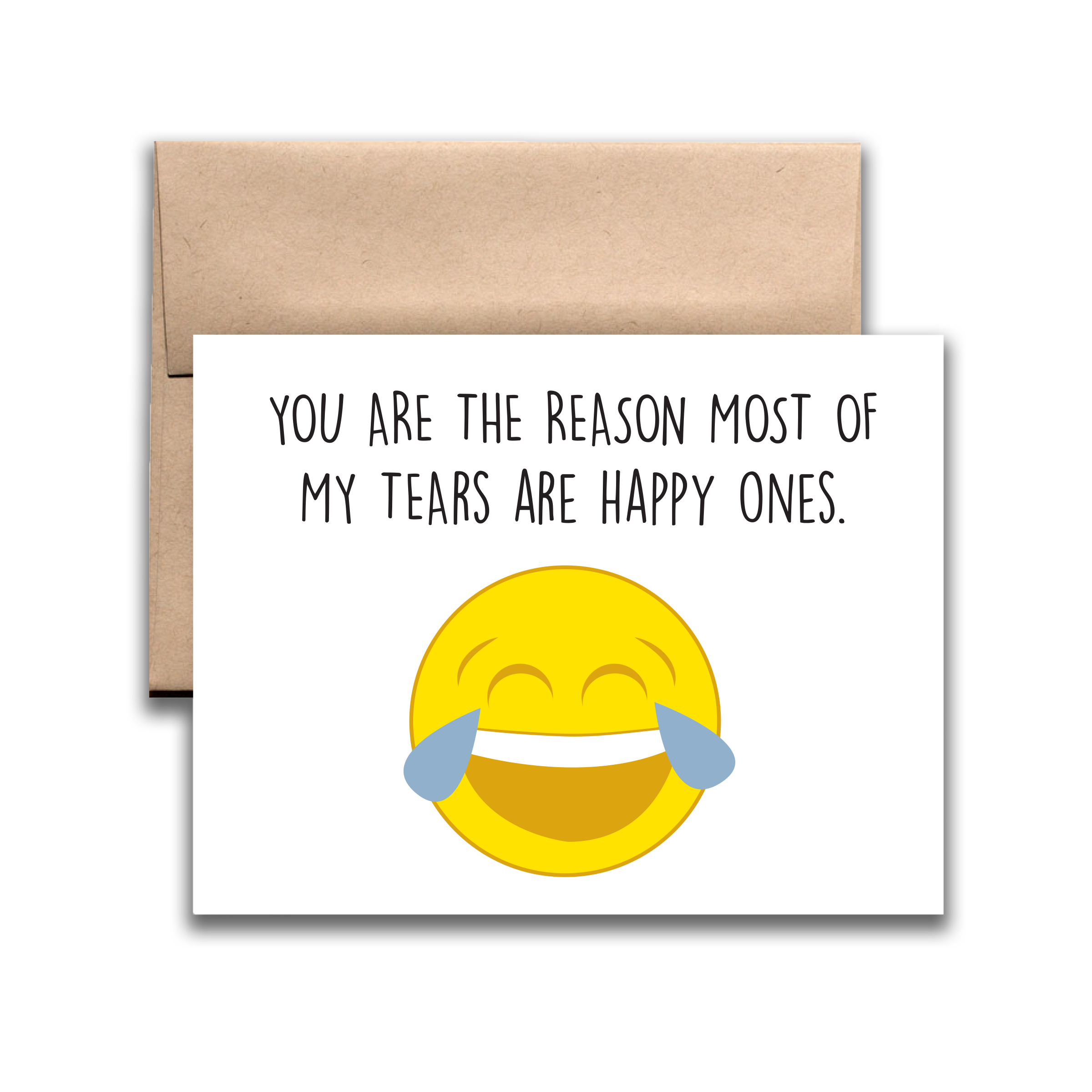 REMOVED BRAND - Wholesale Everyday Greeting Card - Happy Tears Greeting Card0
