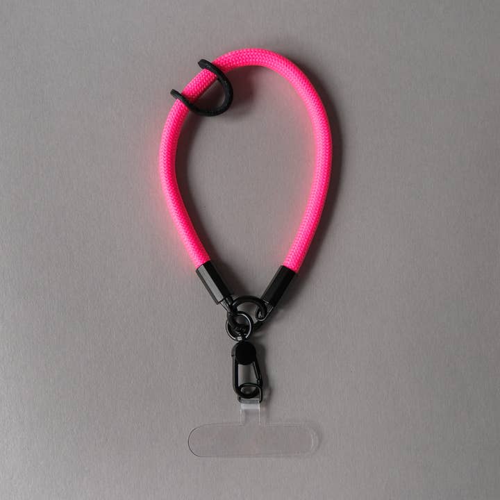 Cinturino da polso per telefono in corda rosa per la vendita all'ingrosso da parte di Talk and Tell