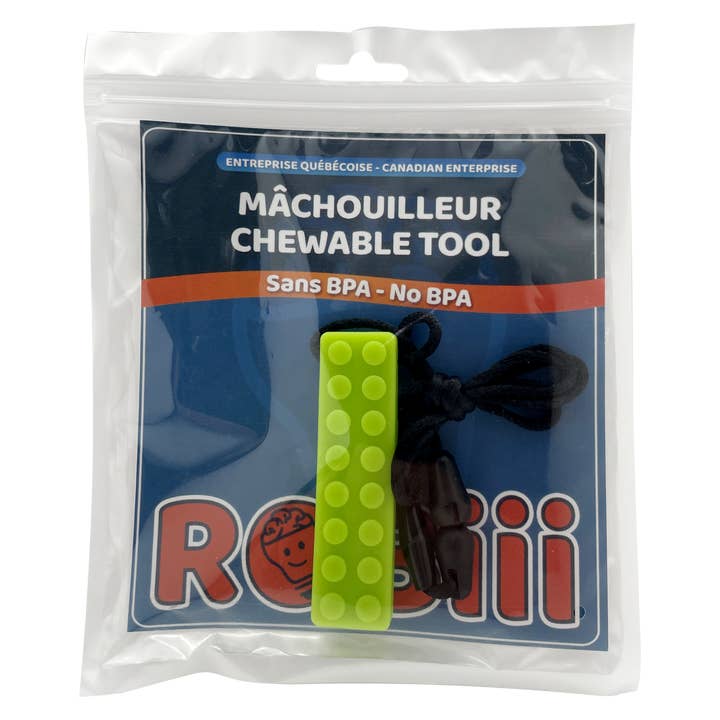 Robiii - Wholesale Fidget Toy - Kids - Chewable Brick Necklace - Sensory Toy - Chewable tool