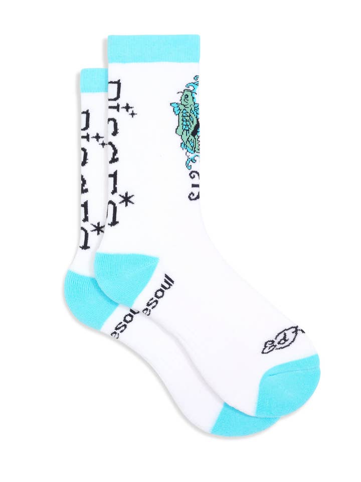 doublesoul - Vente Chaussettes – unisexe - Chaussette haute zodiaque Ed Hardy20