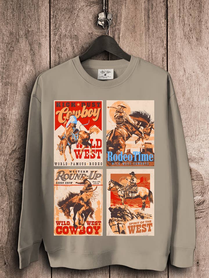 Western Spirit Sweatshirts für den Großhandel von Lotus Fashion Collection