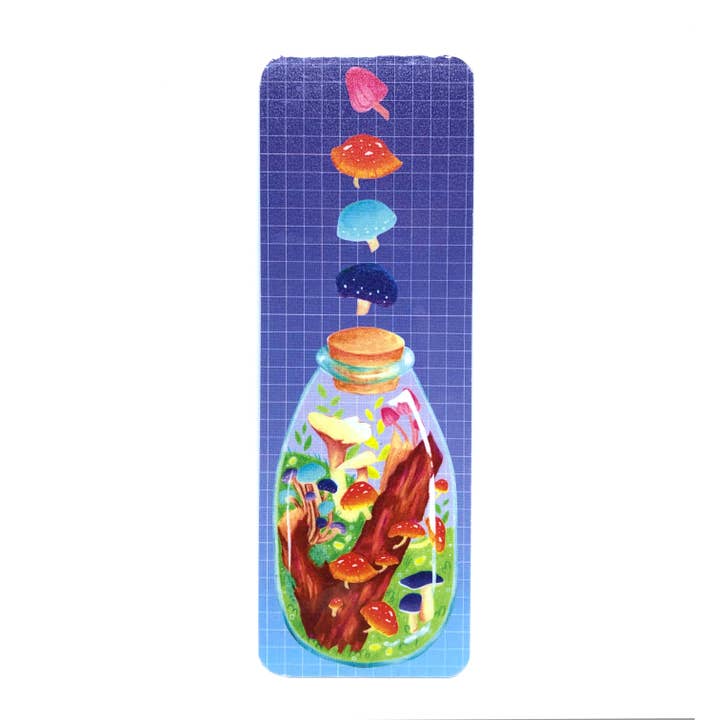 Mushroom Terrarium Bookmark for wholesale by Butay Art