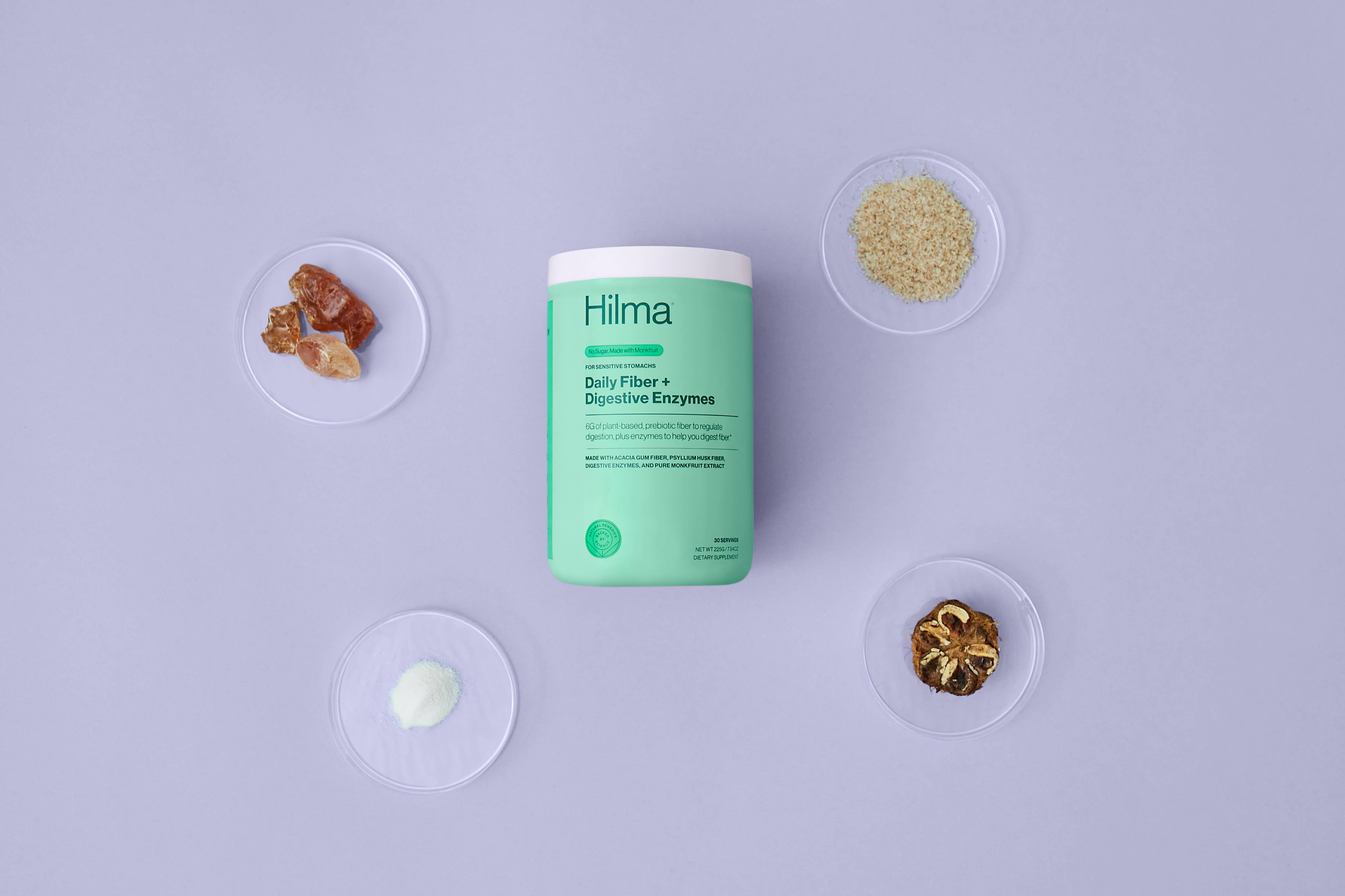 Hilma - Wholesale Oral Supplement/Vitamin - Daily Fiber + Digestive Enzymes6