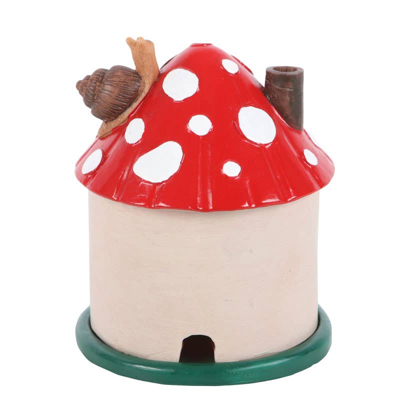 Something Different Wholesale - Wholesale Incense Holder - Mushroom House Resin Incense Cone Burner3