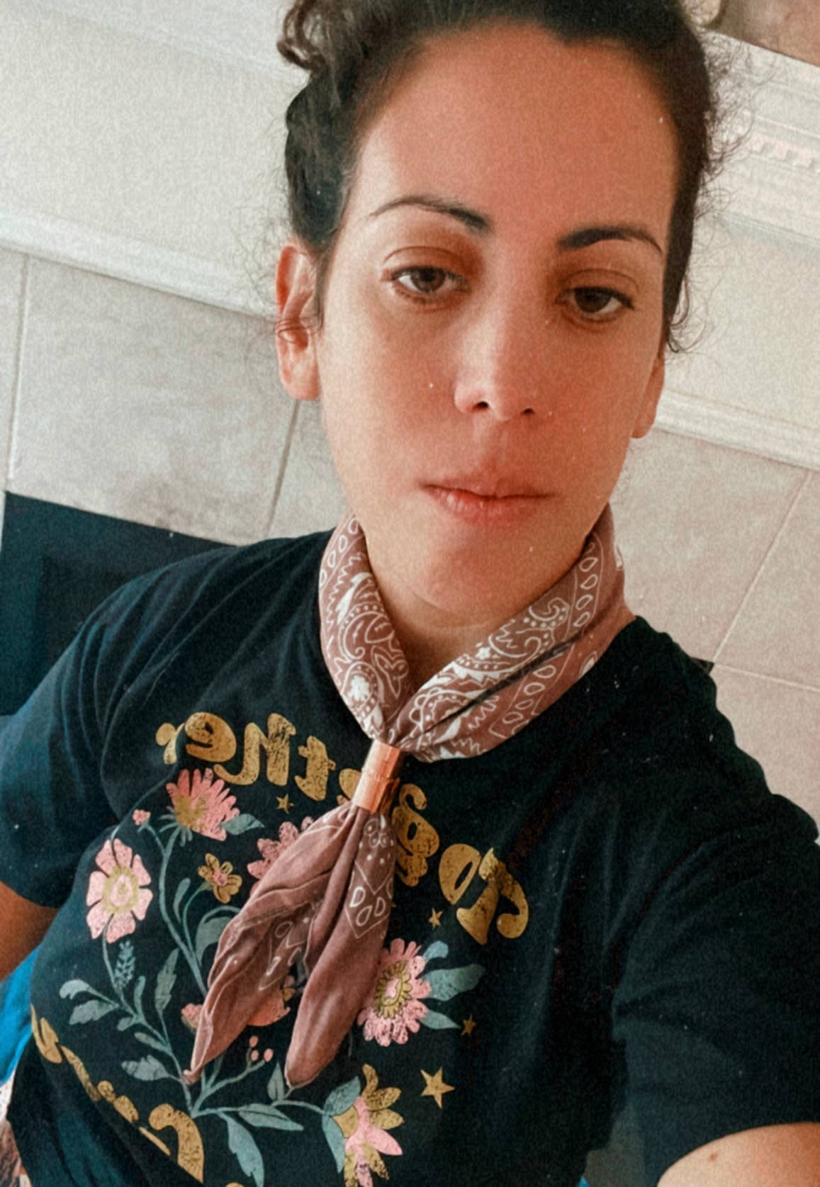 Stitch and Stone - Vente Bandana – femme - Bandana effet vieilli avec toboggan1