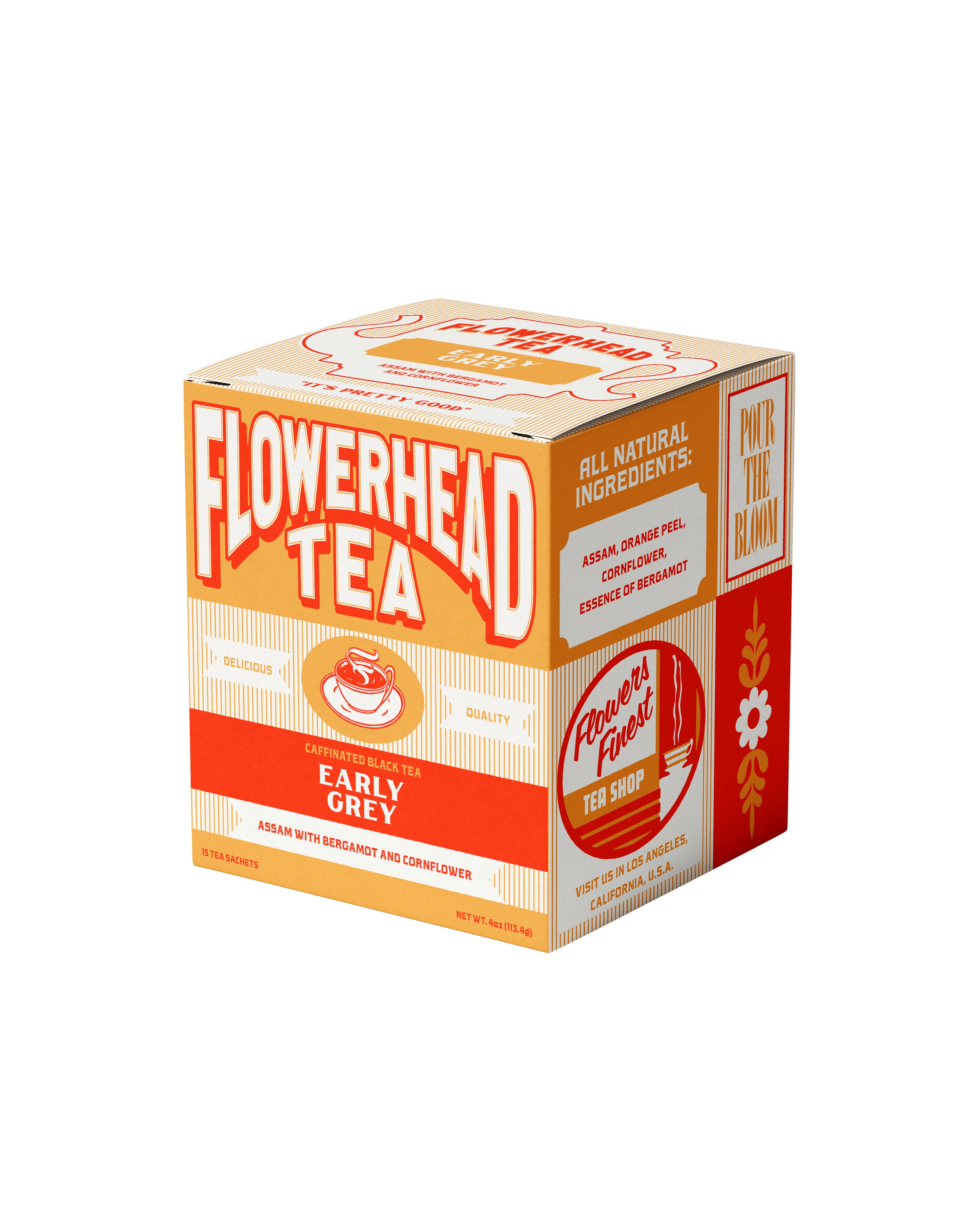 Flowerhead Tea – Großhandel Teebeutel – Early Grey Teebeutel